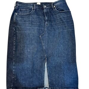 A new day  For Target Blue Denim Midi Skirt